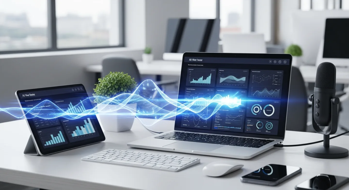 Artificial intelligence integration with business management software